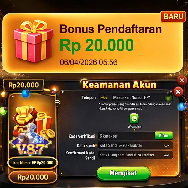 V87 Slot Anti Rungkad Indonesia